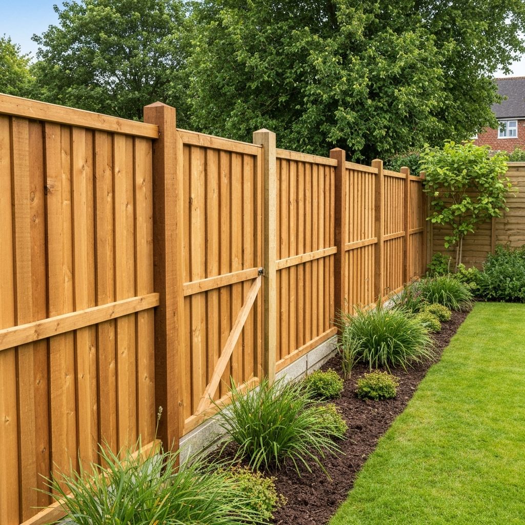 Fencing — Nice Cuts Gardening Services
